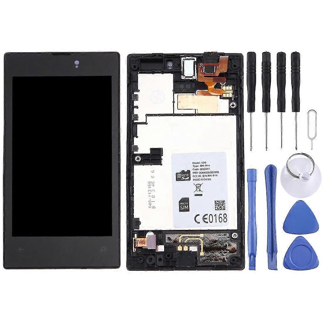 LCD Display + Touch Panel Compatible with Nokia Lumia 520