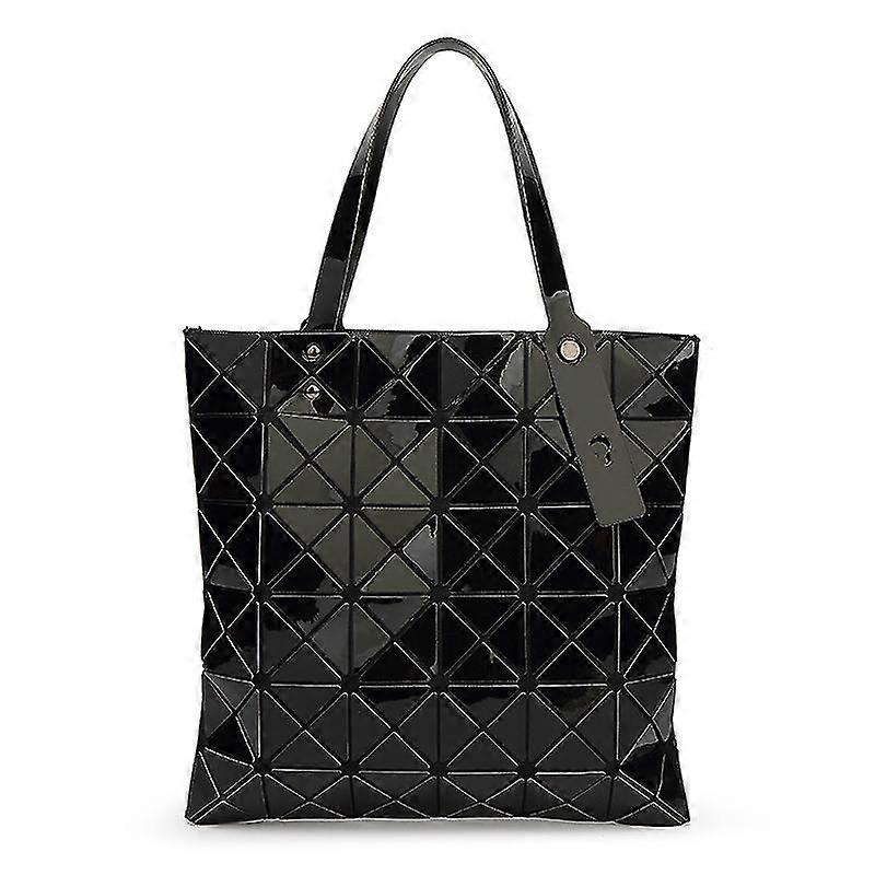 6 * 6 Grid Pearl Pu Matte Diamond Shaped Foldable Γεωμετρική Diamond Grid γυναικεία τσάντα ώμων-1pcs