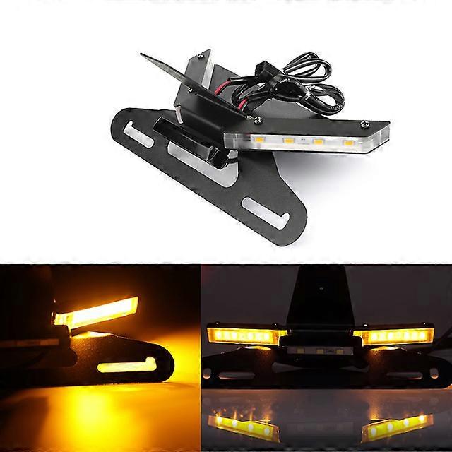Tidy Fender Eliminator Kit For Ducati Panigale Streetfighter V4 R S V2 V4S 18-22 License Plate Bracket W/ LED Turn Signals Light