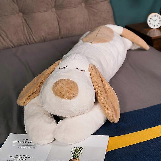 150CM Giant Lovely Soft Down Cotton Dog Plush Pillow Doll Stuffed Pet Doll Baby Sleep Pillow Accompany Gift for Girlfriend