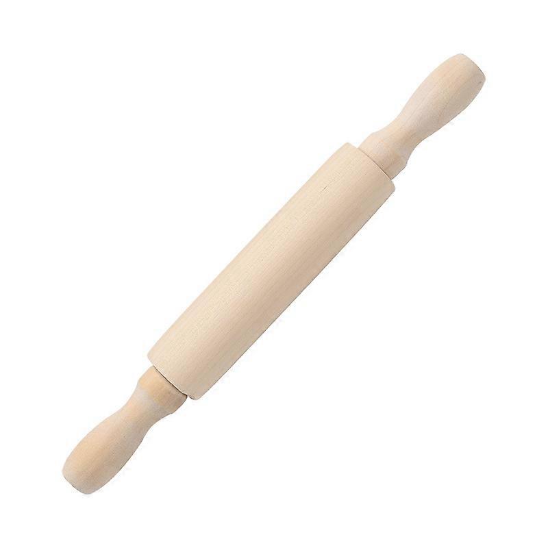 Mini Rolling Pin Non-Stick Overflade Træ håndtag
