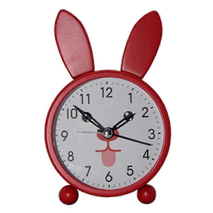 Children's cartoon alarm clock student luminous silent clock