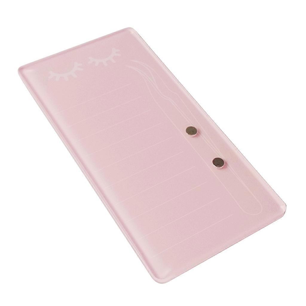 Portable Eyelash Holder Eyelash Extension Pallet Acrylic Board for Lashes