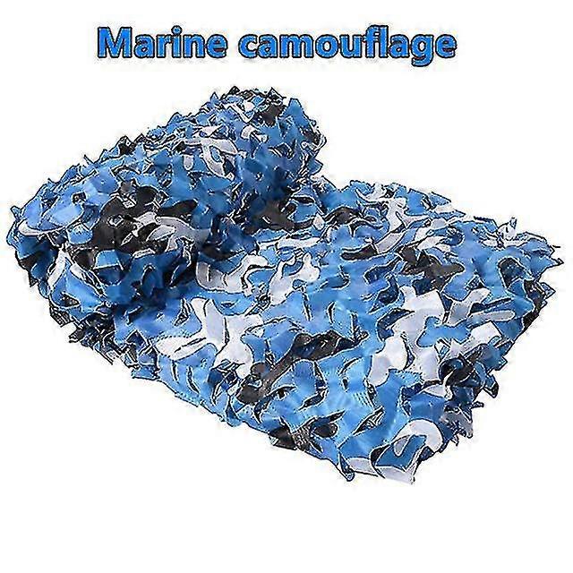 3x5m 3x8m 3x10m 4x5m Reinforced Camouflage Net Swimming Pool Beach Pavilion Garden Sunshade Camouflage Canvas Net 7 Colors-MXBC