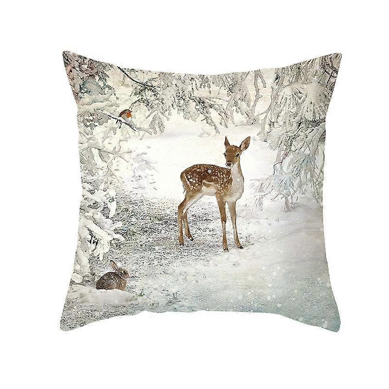 Print Pillowcase Sofa Cushion Cover Design Style -982