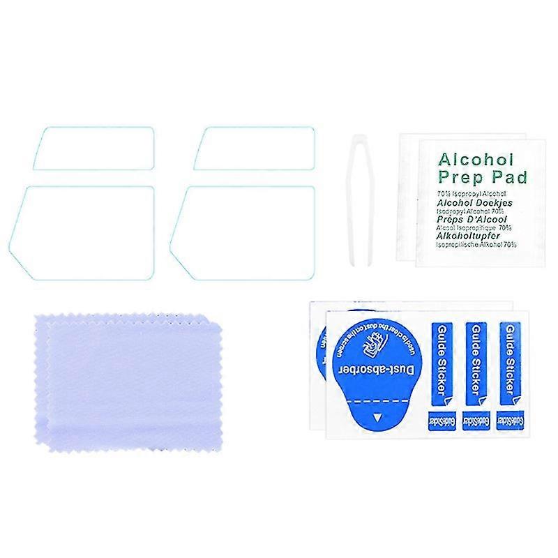 1x/2x Tempered Glass Screen Protector Protective Film With Cleaning Wipe Dust Remove Sticker No Bubbles For Dji Mavic 3 Camera