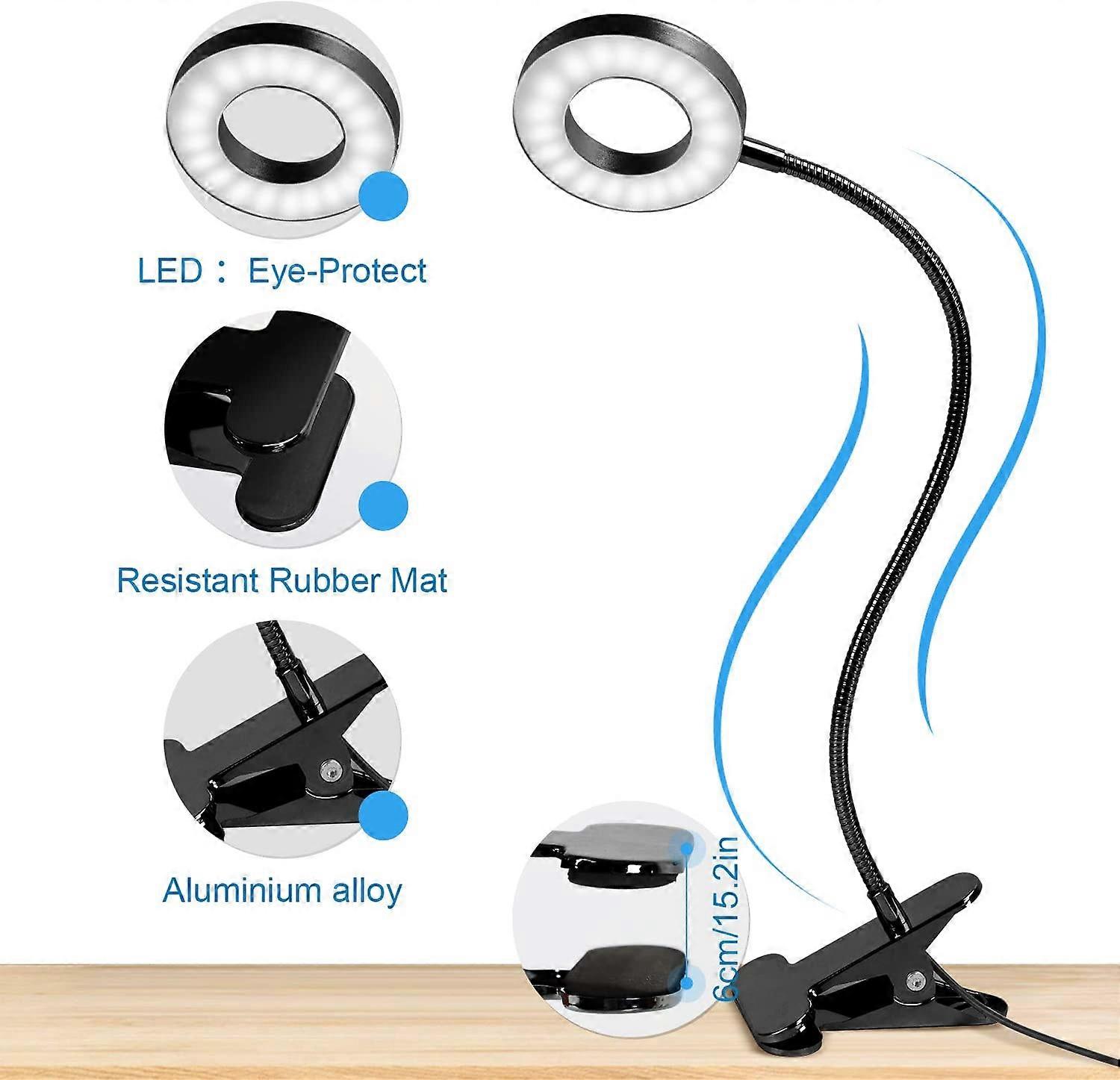 Lampada Safelight Rossa A LED ETone Con Clip – Regolabile 360° Per Camera Oscura E Sviluppo B/N - 2
