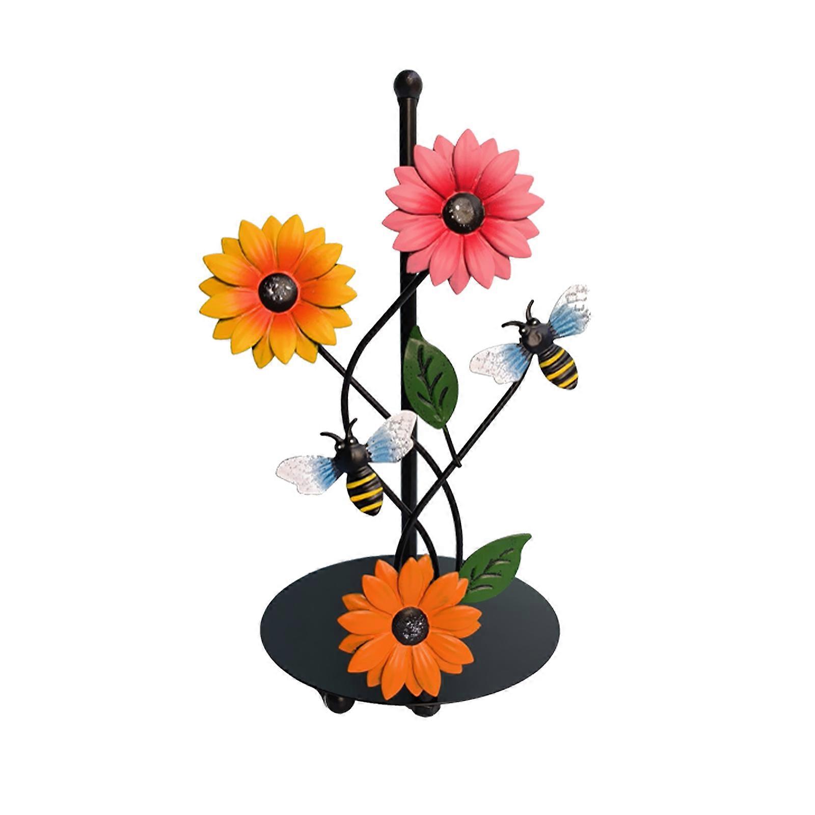 Toilet Paper Stand Chic And Elegant Iron Multicolor High Quality Easy To Use Tissue Holder