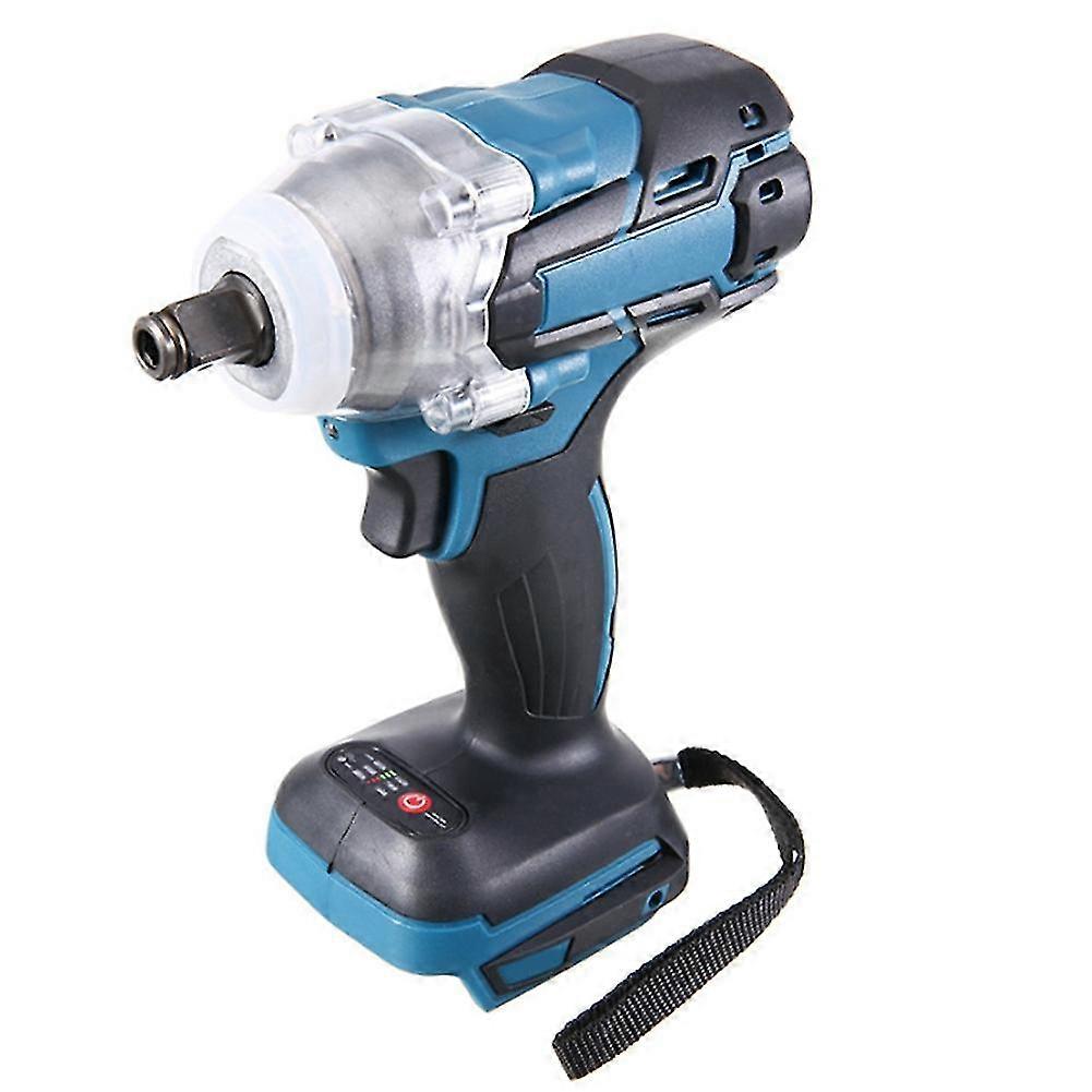 Electric Wrench Screwdriver Cordless Brushless Tool Driver Led For 18v (b