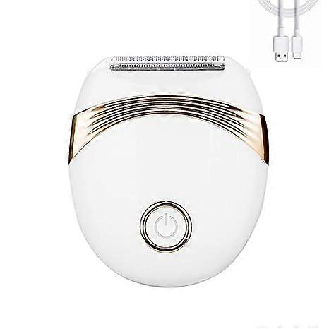 女性用電気カミソリ、女性用電気カミソリ、コードレスレディース脱毛、脚用ドライユースビキニトリマー、脇の下、ビキニ(USB充電)