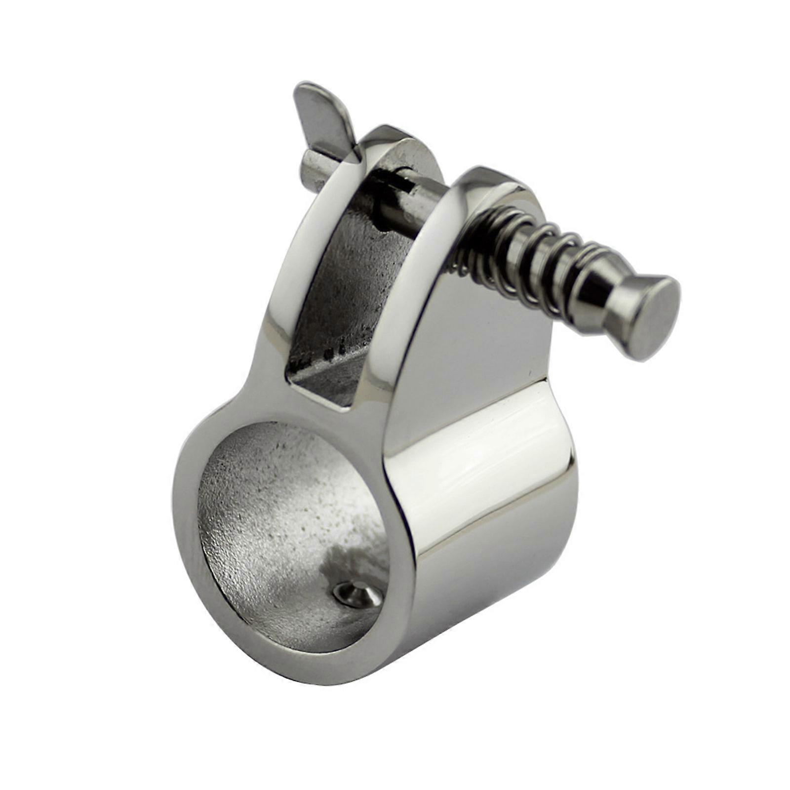  Top Jaw Slide Cap Bimini Railing Fitting Mirror Polish pour Yacht Boat Hardware