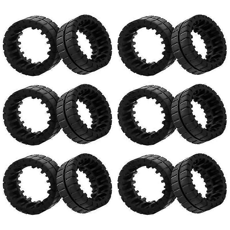 12pcs Antislip Replacement Wheels Tires For M6 Ultimate Connection Robot Part