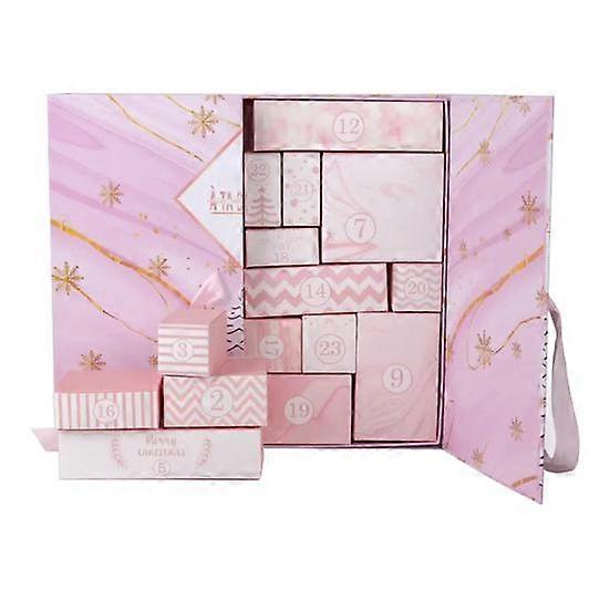 DIY Christmas Advent Calendar Boxes 2024 Empty Box για να γεμίσετε το ημερολόγιο αντίστροφης μέτρησης των Χριστουγέννων 24 ημερών Δημιουργήστε