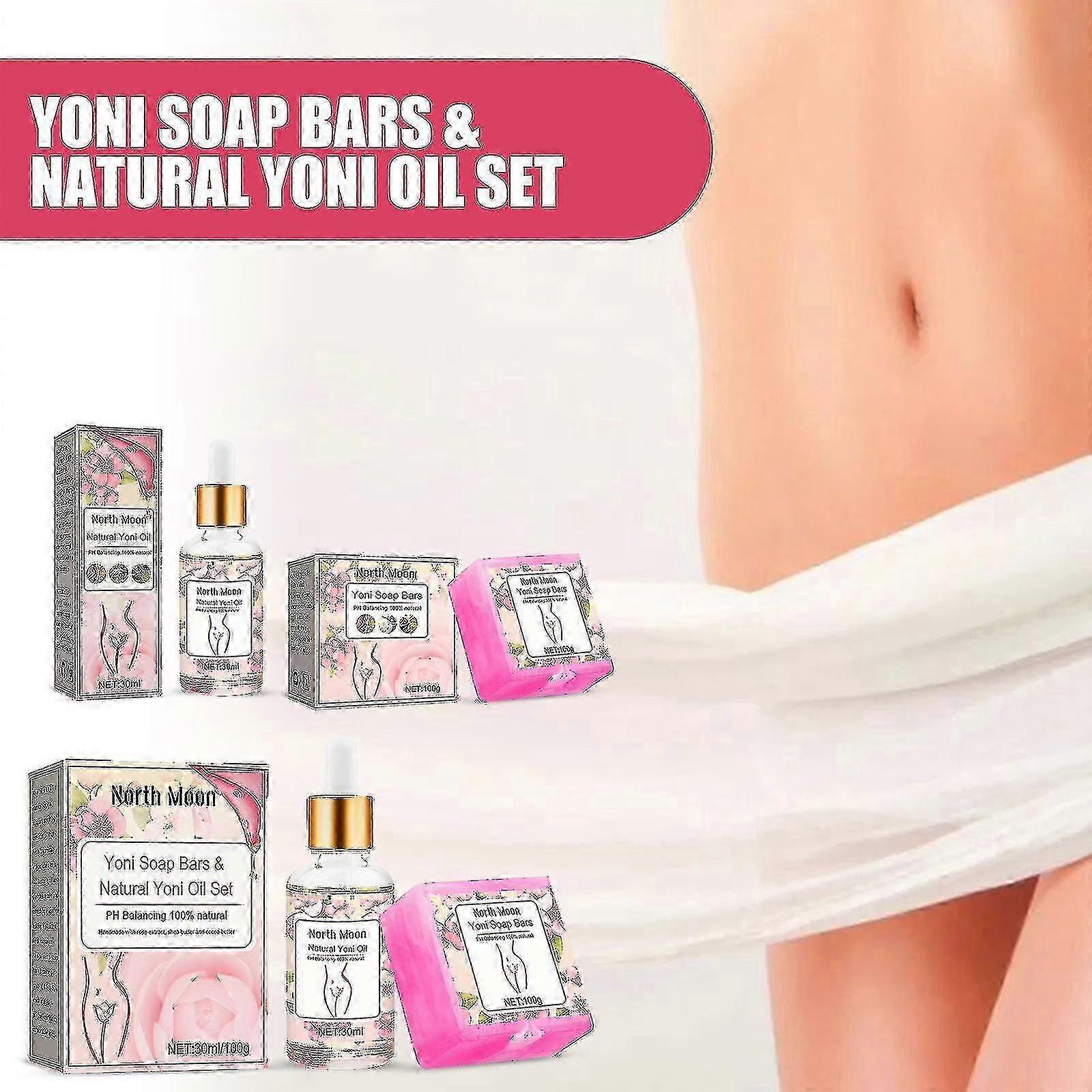 臭いと乾燥のための優しいクレンジングソープ - ノースムーンウィメンズクレンジングエッセンス