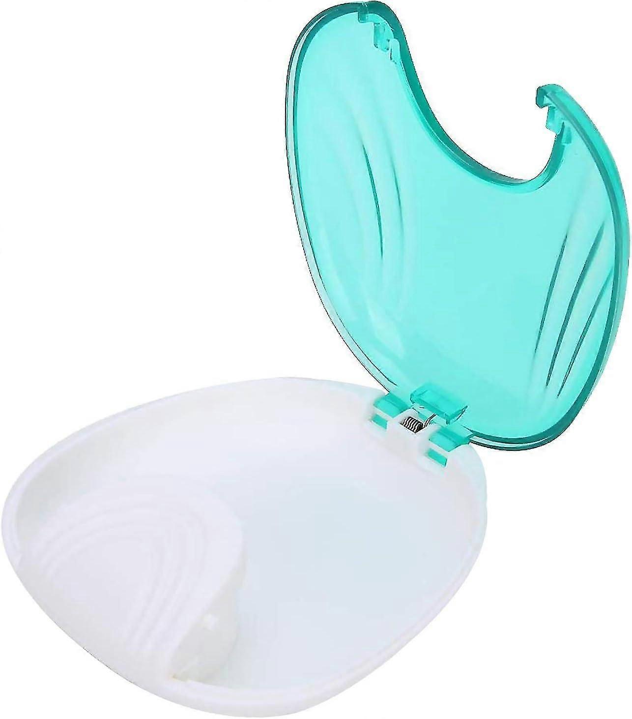 Retainer Case, Press-to-open Retainer Container Partial Denture Box For Ortho Retainers