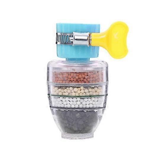 Great 6 Layers Filtration Activated Carbon Water Filter Remove Chlorine Portable Tap Water Purifier