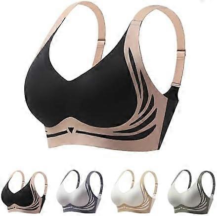 Lifting Anti-Sagging Wireless Push-up Bra - Comfortable, Skin-friendly Sports Bra for Fitness