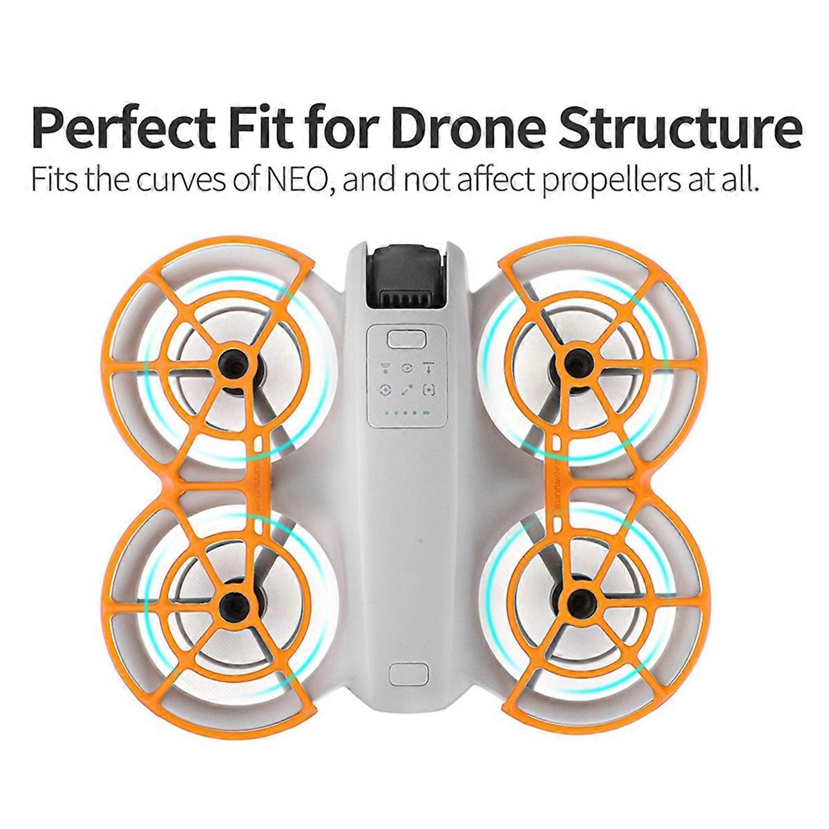 Propeller Guard for Neo FPV Drone Shock Absorbing Propellers Protection Cover Drone Replacement Acc