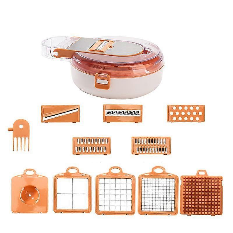 Vegetable Cutter 9 In 1 Multifunctional Vegetable Cutter for Home Kitchen Potato Slicer and Grater Vegetable Cutter