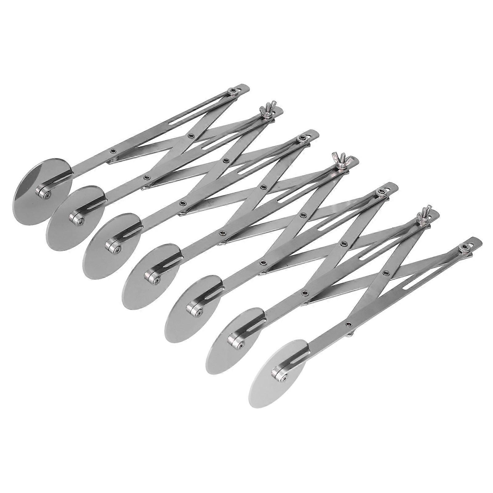 Stainless Steel Multi-Wheel Dough Roller Cutter for Baking