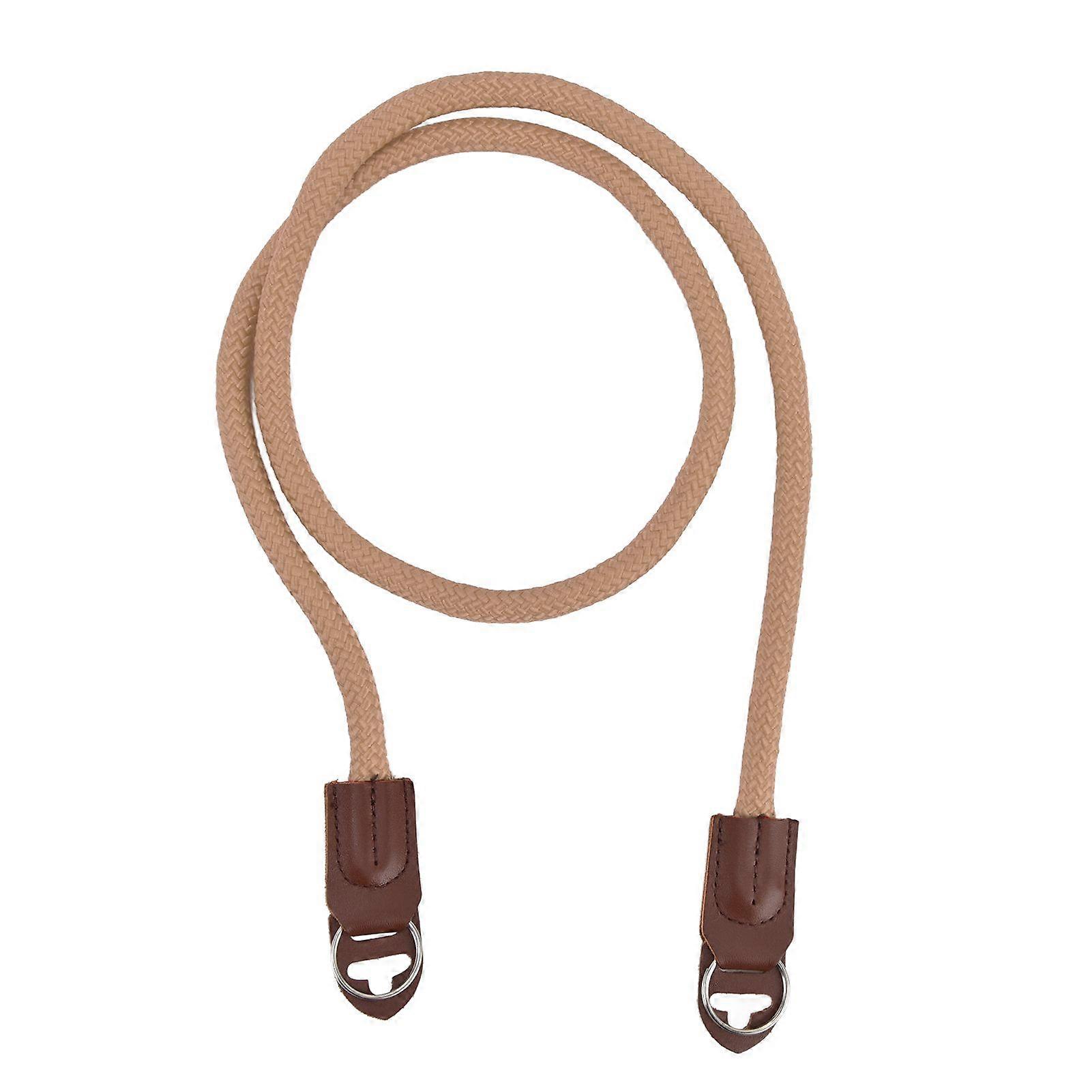 Camera Strap Nylon Universal Adjustable Camera Shoulder Neck Wrist Belt for Digital SLRKhaki
