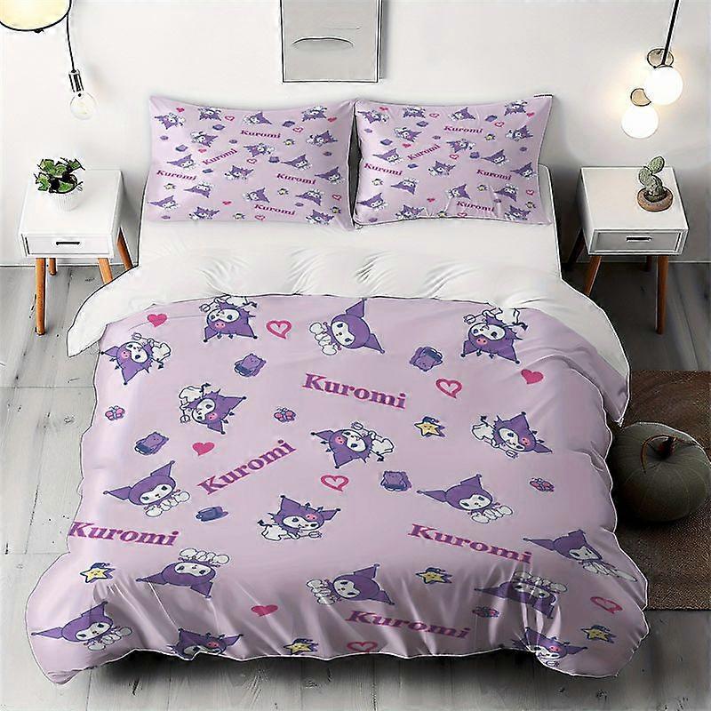 v1844 Bed Sheets Bedding Set  Polyester Twill Quilt Cover and Pillowcase Set, Non-Rechargeable, All-Season Universal, Machine Washable 3-Piece Bedding