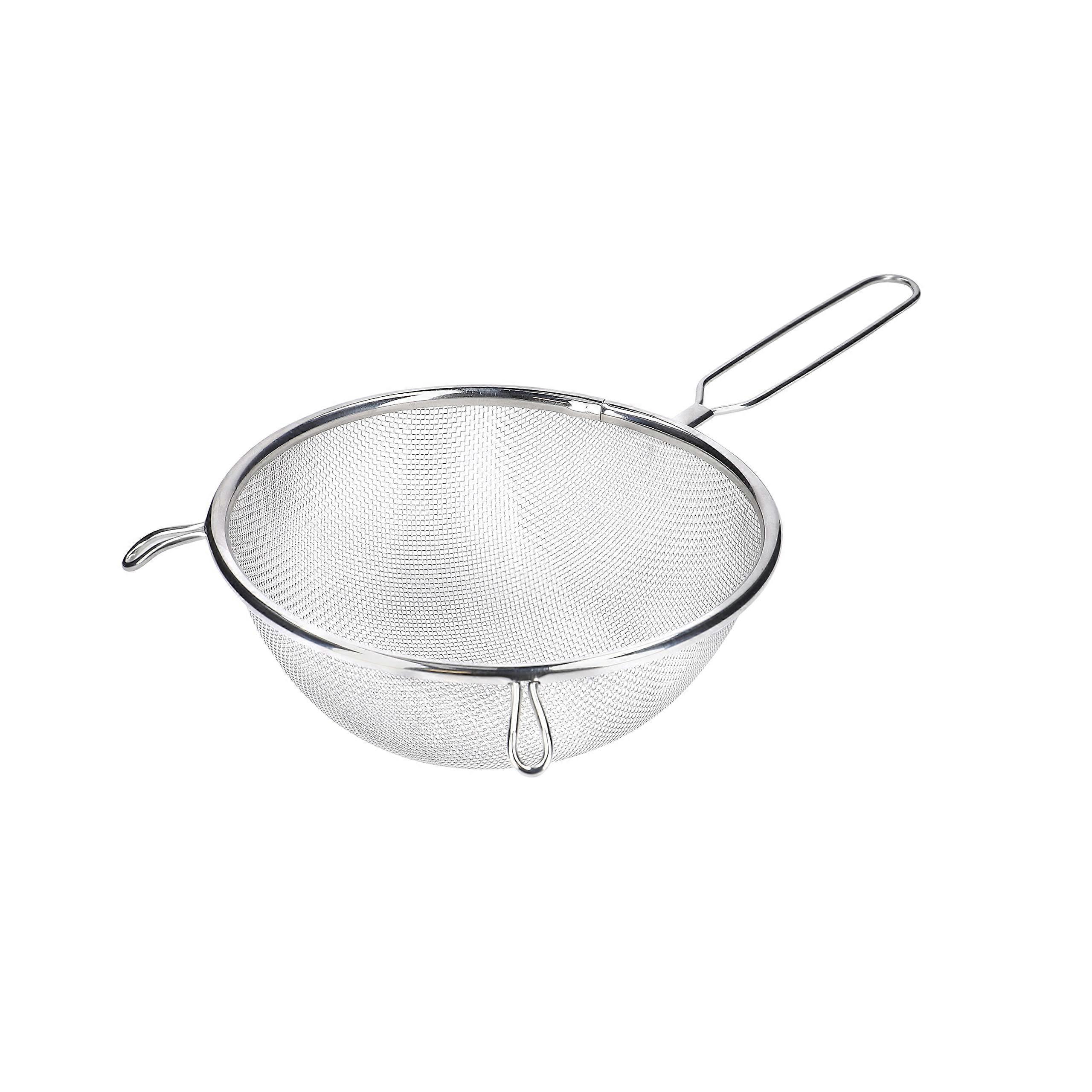 Stainless Steel Medium Mesh Strainer Kitchen Sieve 7 Inch