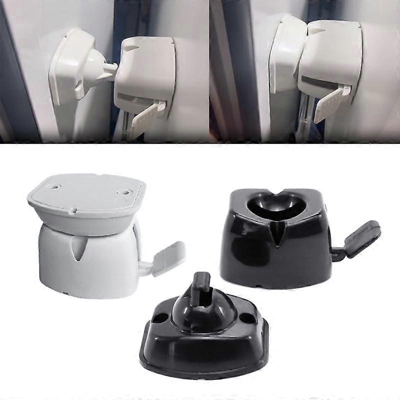 FAWO Grey Plastic Table Top Bracket Catch Clip For Caravan & Motorhome Tables 11 thumbnail image