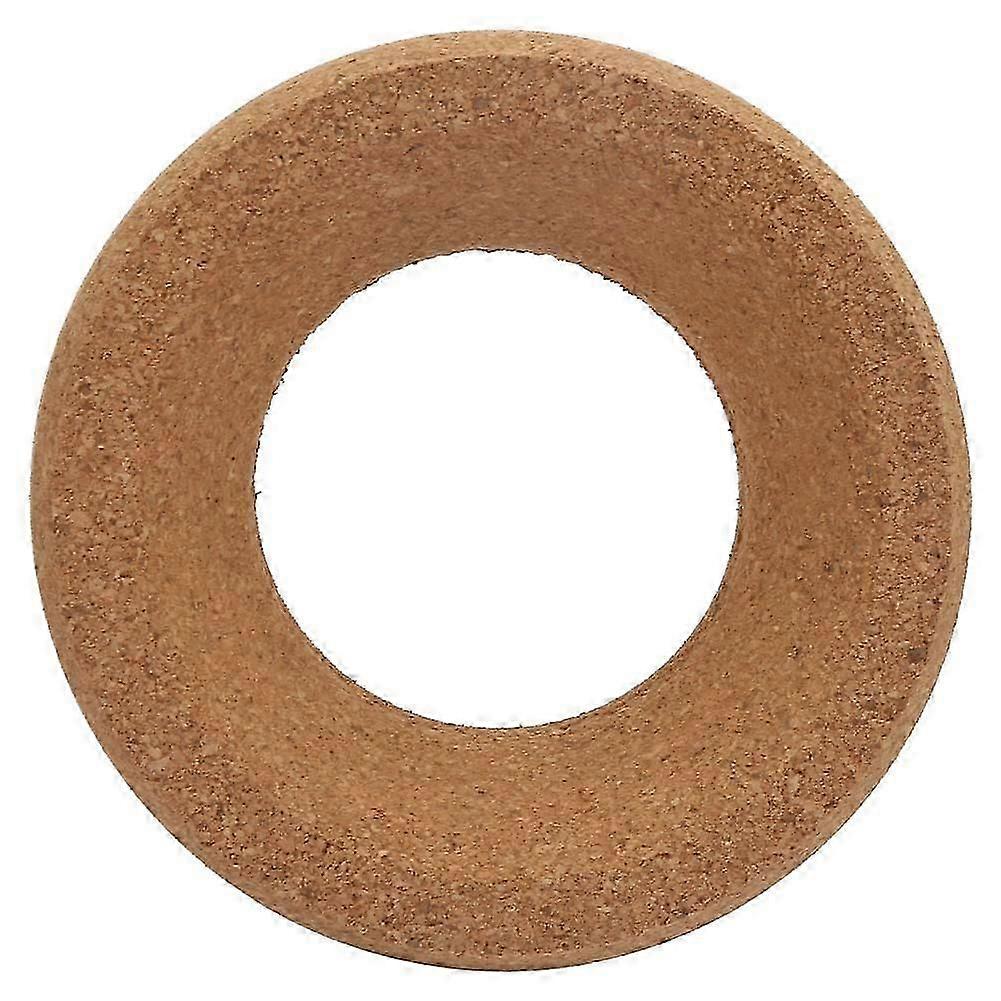 95mm Round Bottom Flask Holder with Wooden Stand and Cork Base for Versatile Lab Support