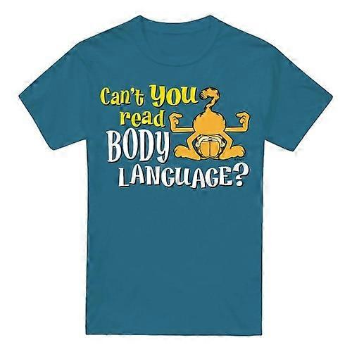 Garfield férfi testbeszéd póló