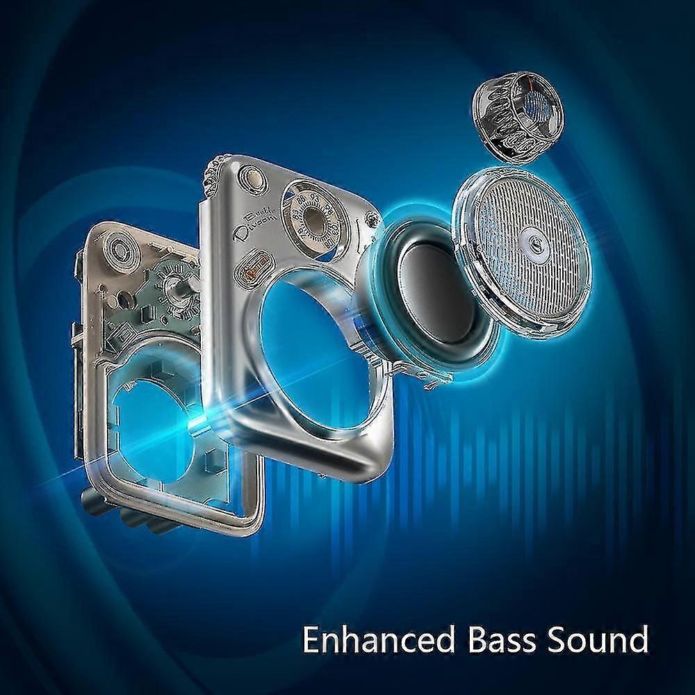 Divoom Beetles Mini Bluetooth Speaker With Fm Radio,cute Portable Outd