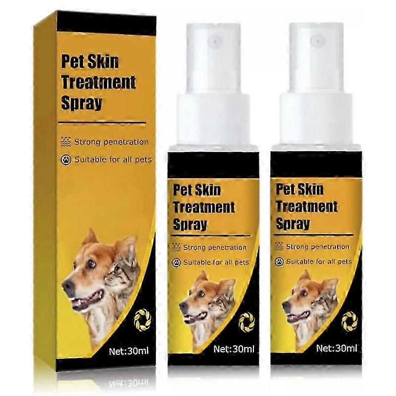 1-3pcs Cassiel Pet - 犬と猫のスキンスプレー、ペットのスキンケアスプレー、ナチュラルなだめるようなスプレー