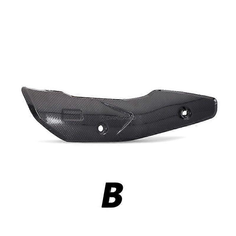 compatible for Kawa-saki Z900 17-22 Z900SE Motorcycle Exhaust Mid Link Pipe Carbon Fiber Heat Shield Cover Guard Anti-Scalding Shell MAXP
