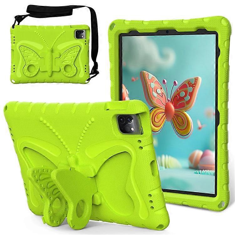 Compatible For iPad Pro 11 (2018) / (2020) / (2021) / (2022) / iPad Air (2020) / (2022) / iPad 10.9 (2022) Case EVA Butterfly Kick