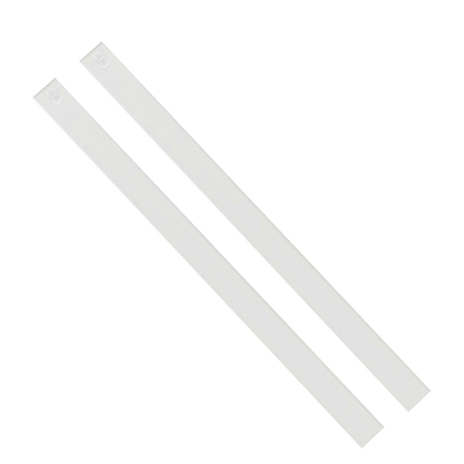 2 pezzi guide mattarello misurazione strisce di pasta torte mudboard cottura lunghezza 40 cm