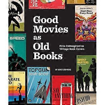 Good Movies as Old Books Films Reimagined as Vintage Book Covers