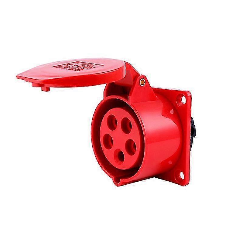 CEE industrial socket female socket 3P+T+N 16A 415V IP44 IEC-60309 surface