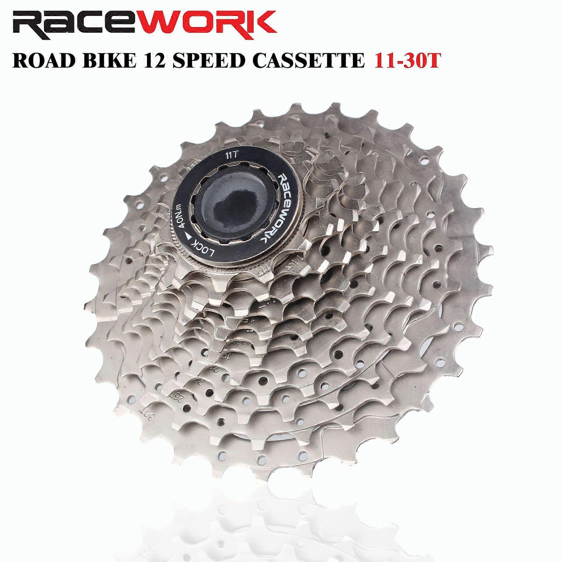 12-speed Road Bike Flywheel 11-30T Folding Bike Cassette Gears Cycling Accessories