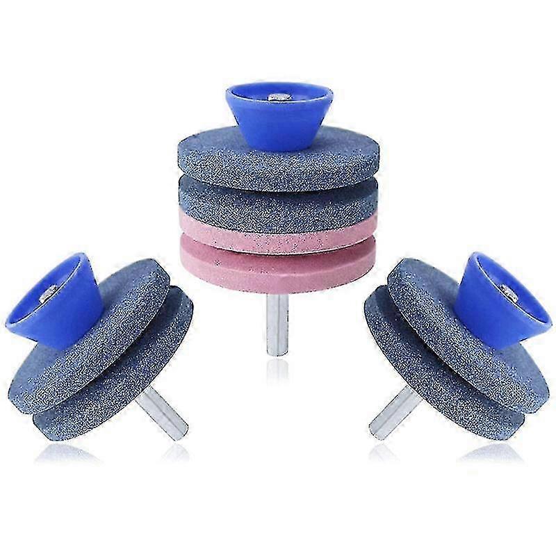3-piece Lawnmower Knife Grinder and Sharpener with Grinding Wheel