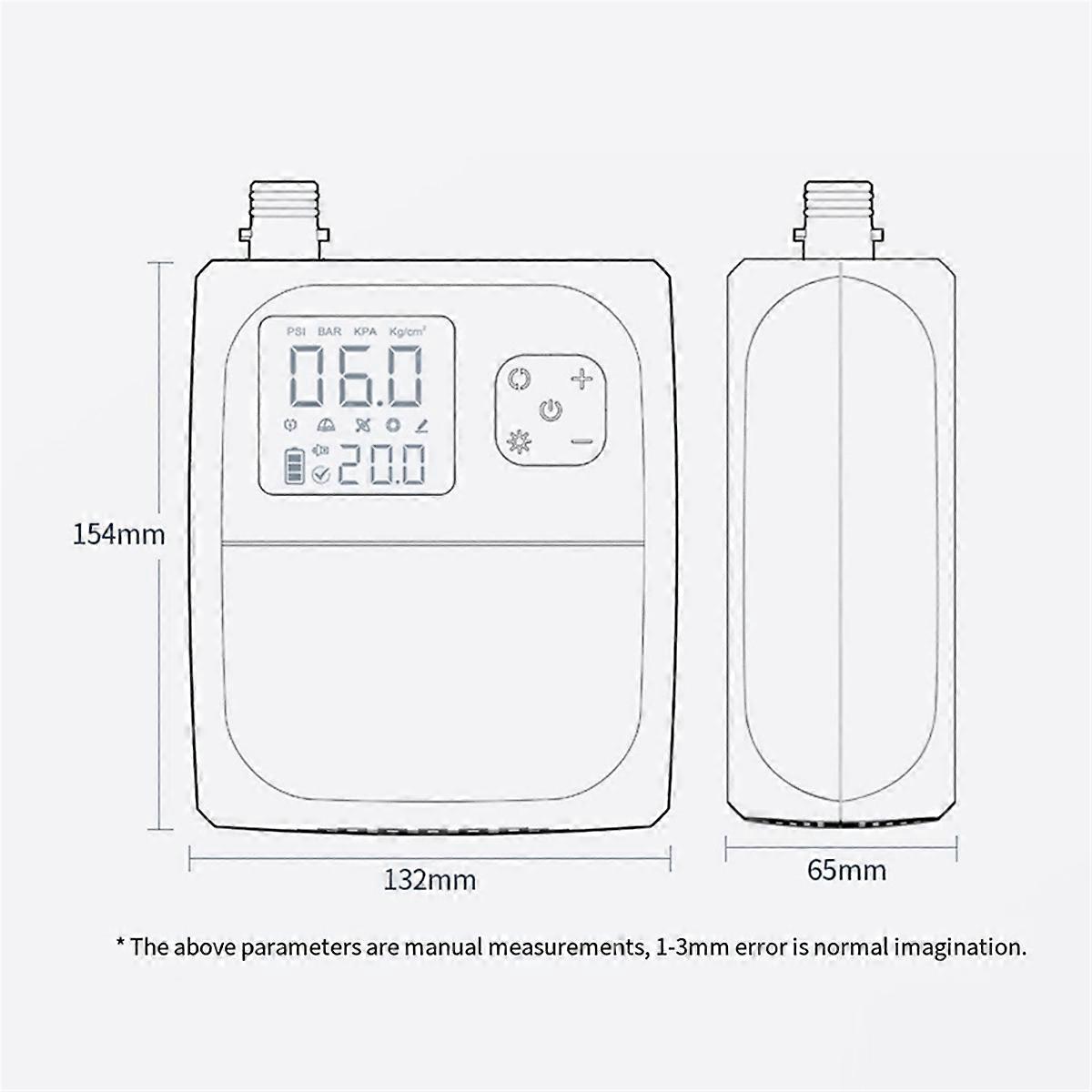 Electric Paddle Board Pump Rechargeable 25PSI SUP Portable Electric Pump for Surfing Paddle Board Ai