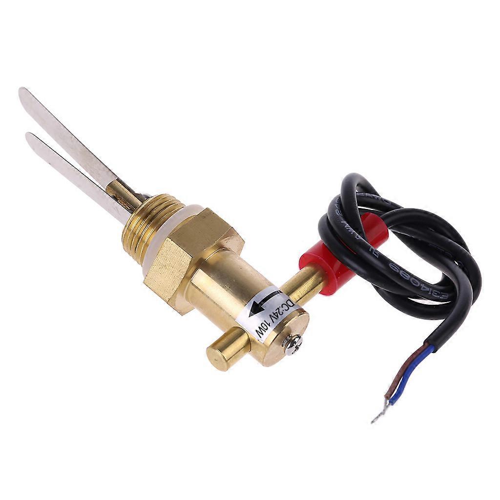 Professional G1/2" Water Flow Switch DN15 Liquid Flowing Switch 10W Brass Body Flow Sensor for Pump Multicolor