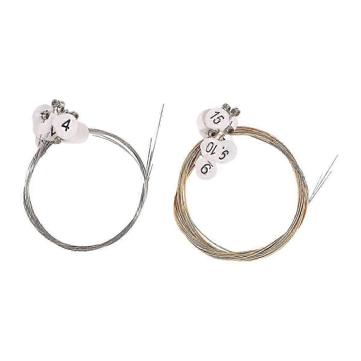 16Pcs/Set Lyre Harp Strings Set for 16-String Lyre Harp Neccessaries Strings Aeccessaries