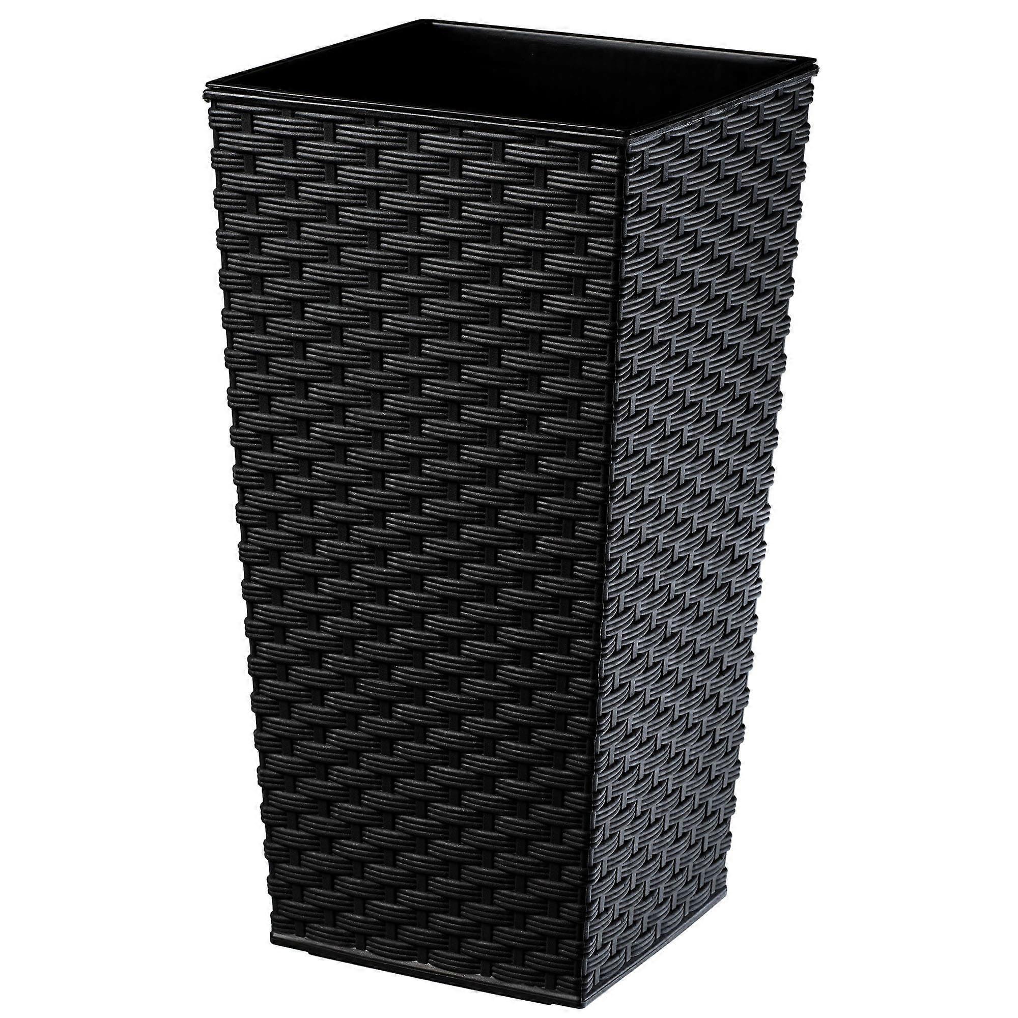 KADAX Blumentopf Einsatz 24x47cm hoch schwarz