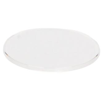 DTCY Rundes flaches Uhrenglas Saphirkristallglas Ersatz-Uhrenglaslinse für Uhrenglaszubehör 37mm / 1,5 Zoll