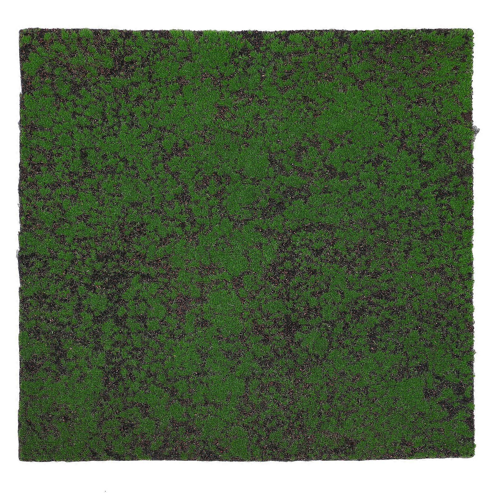 Künstliche Moosmatte Quadrat Simulation Pflanzenpad Lebensechte Rasen Gras Matte