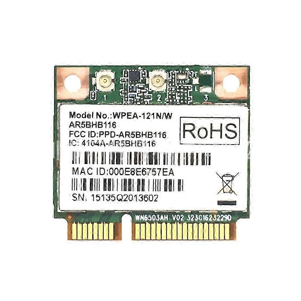 AR5BHB116 WiFi Wireless Network Card AR9382 Mini PCI-E WIFI Card 802.11a/b/g/n 300Mbps 2.4/5Ghz Dual-Band