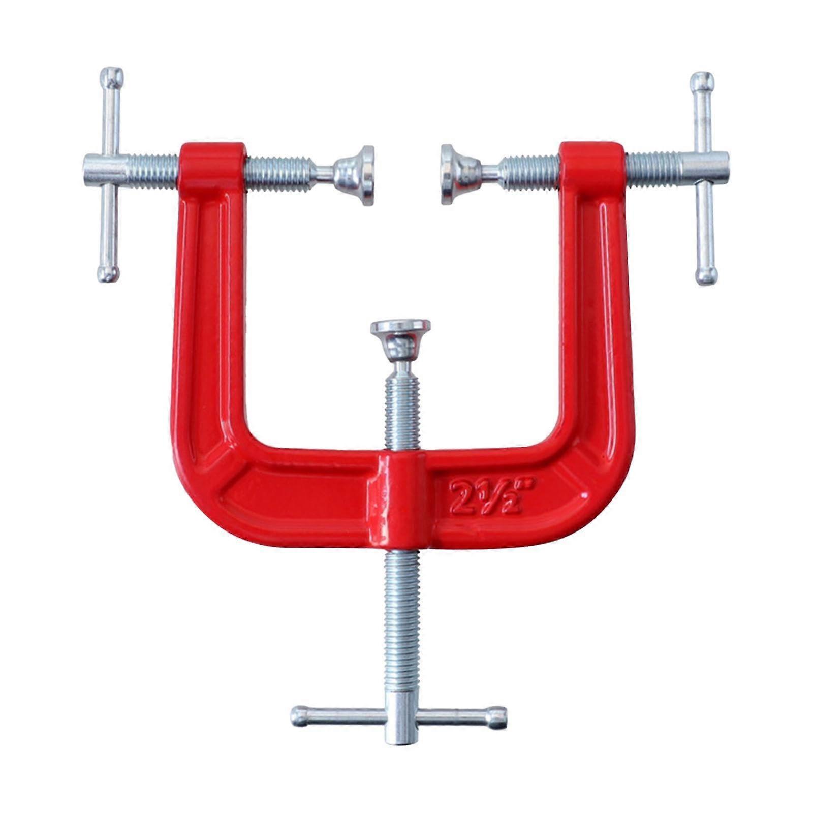 Woodworking Clamp 3 Way Edge Clamp for Woodworking, Welding, and Craft Projects – Heavy Duty Aluminum Construction
