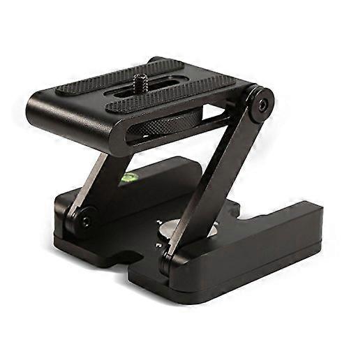 Flex Quick Release Plate Black CNC Machined Aluminum Z Flex Tilt Head For Tripod Cameras