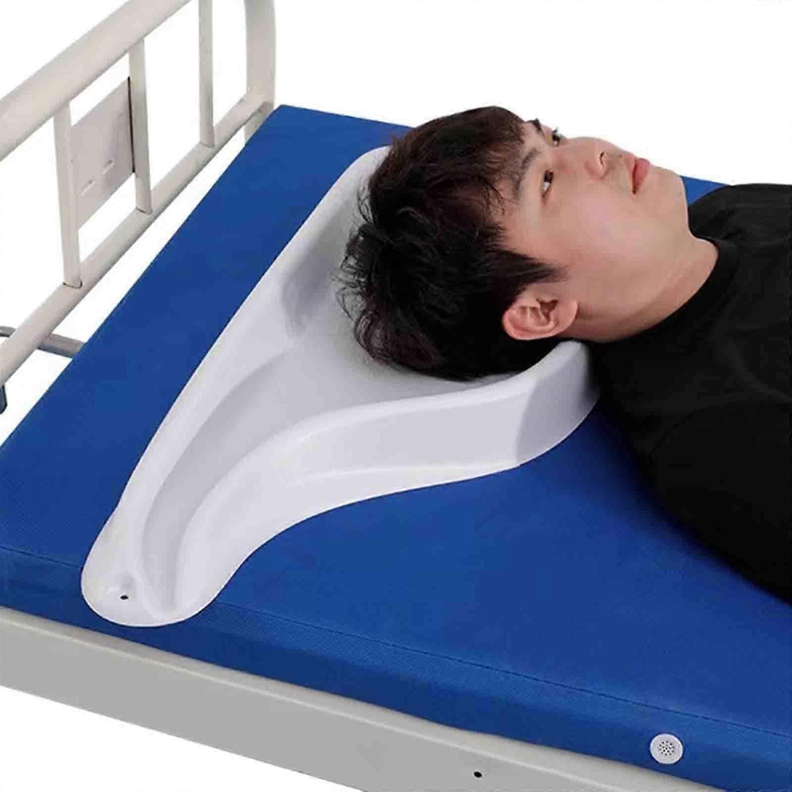 Shampoo Basin for Bedridden Elderly, Portable Shampoo Tank with Adjustable Height, Simple Nursing Care Board