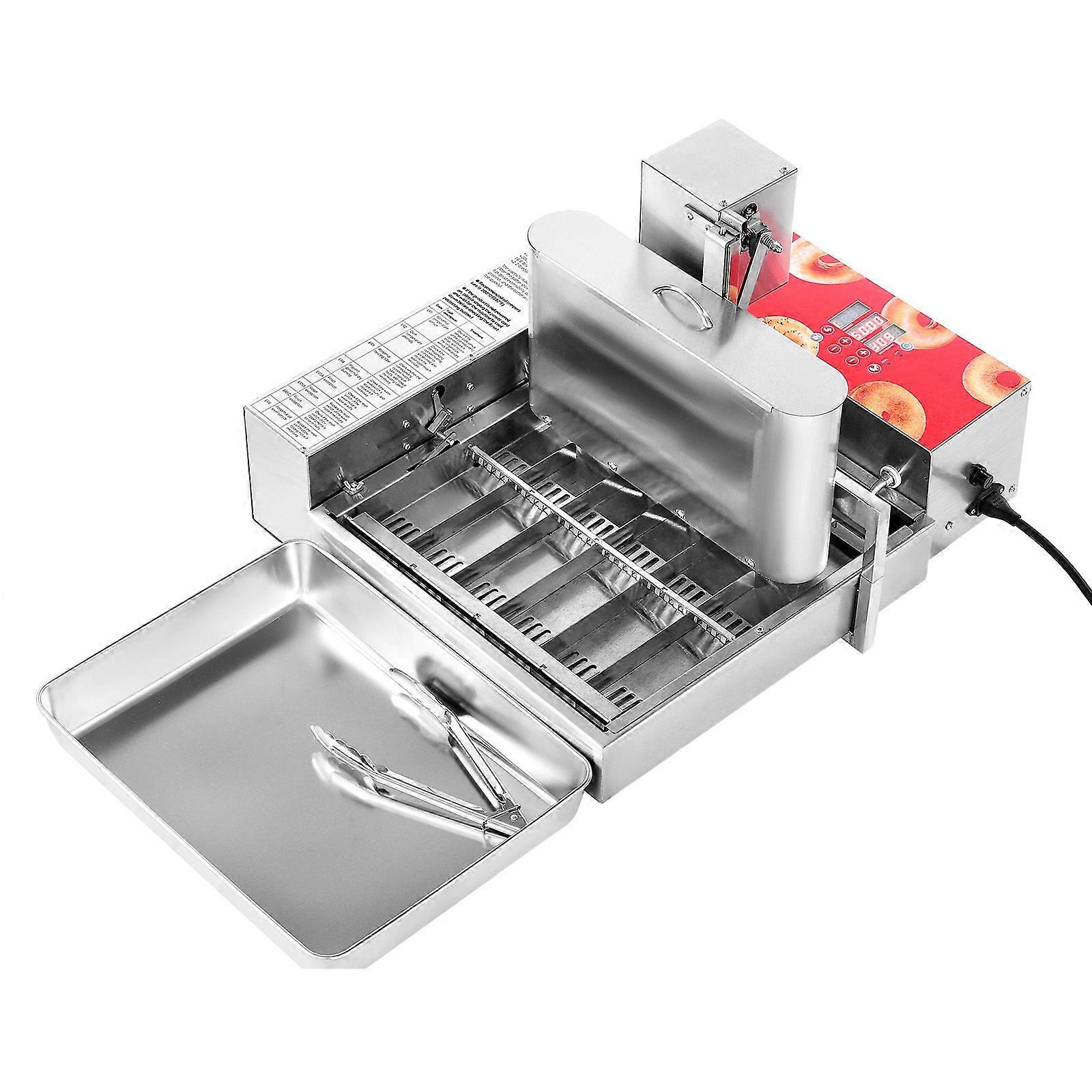 Machine à beignets automatique commerciale, équipement de fabrication de beignets à 6 rangées, 360 pcs / heure Machine à beignets électrique haute puissance